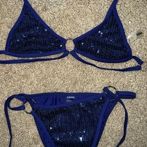 Cute sequin bikini